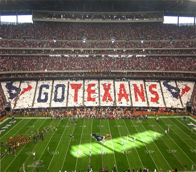 Texans na melhor temporada de sua história em 2012.