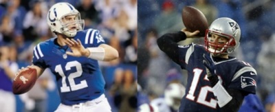 Luck vs. Brady